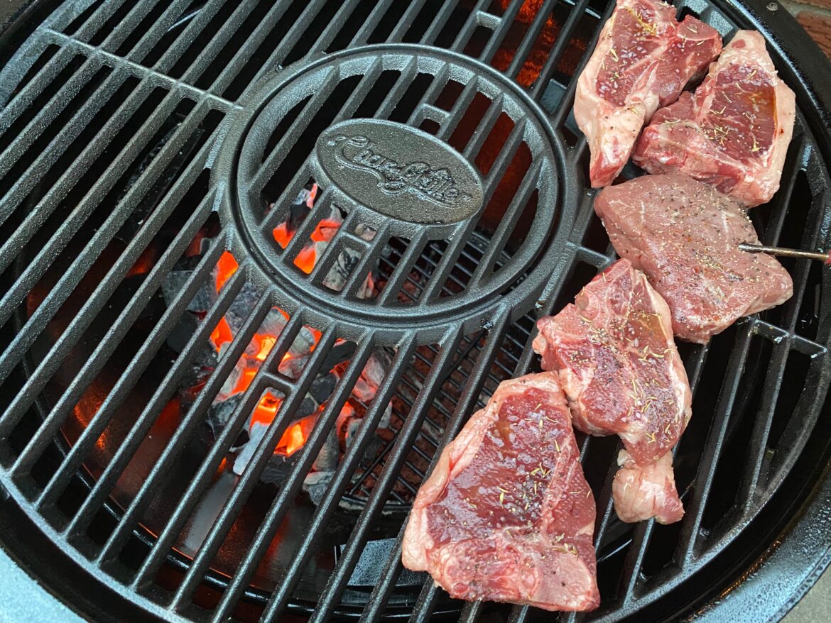 Lamb and filet from Nino Salvaggios