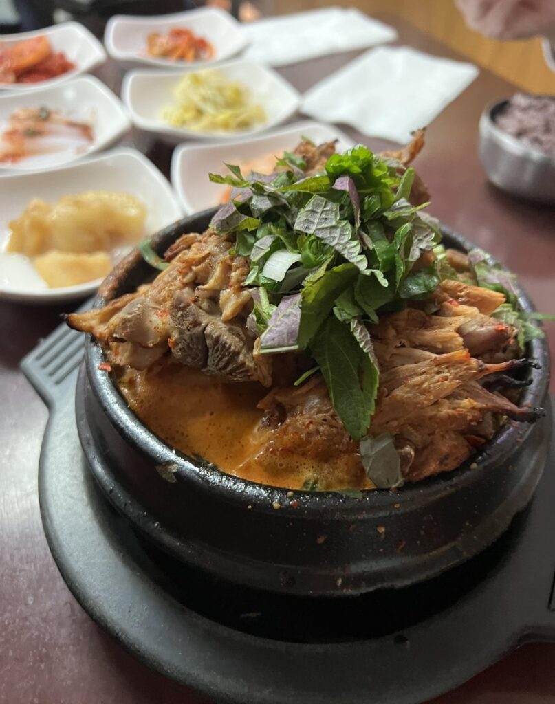 Gamjatang from Gamja gol, Koreatown