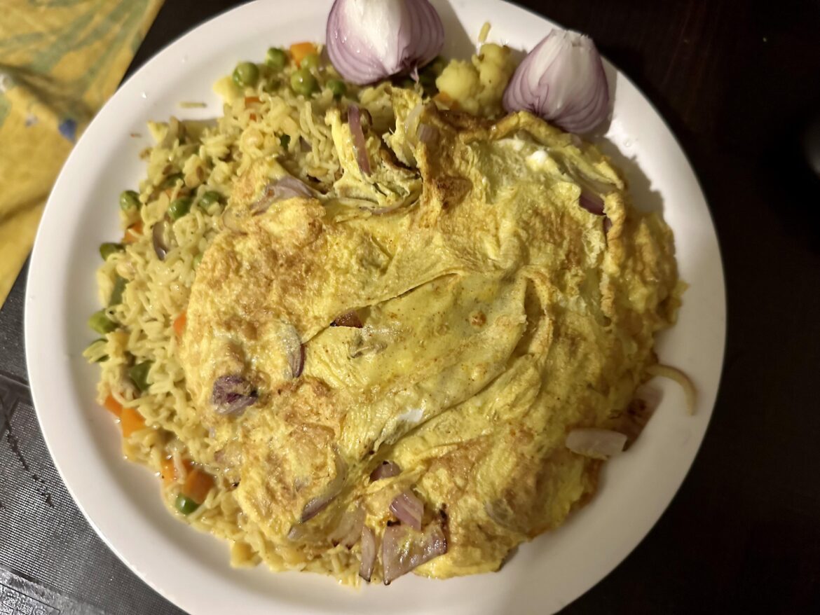 Egg just elevates any meal. Nutritious and tasty