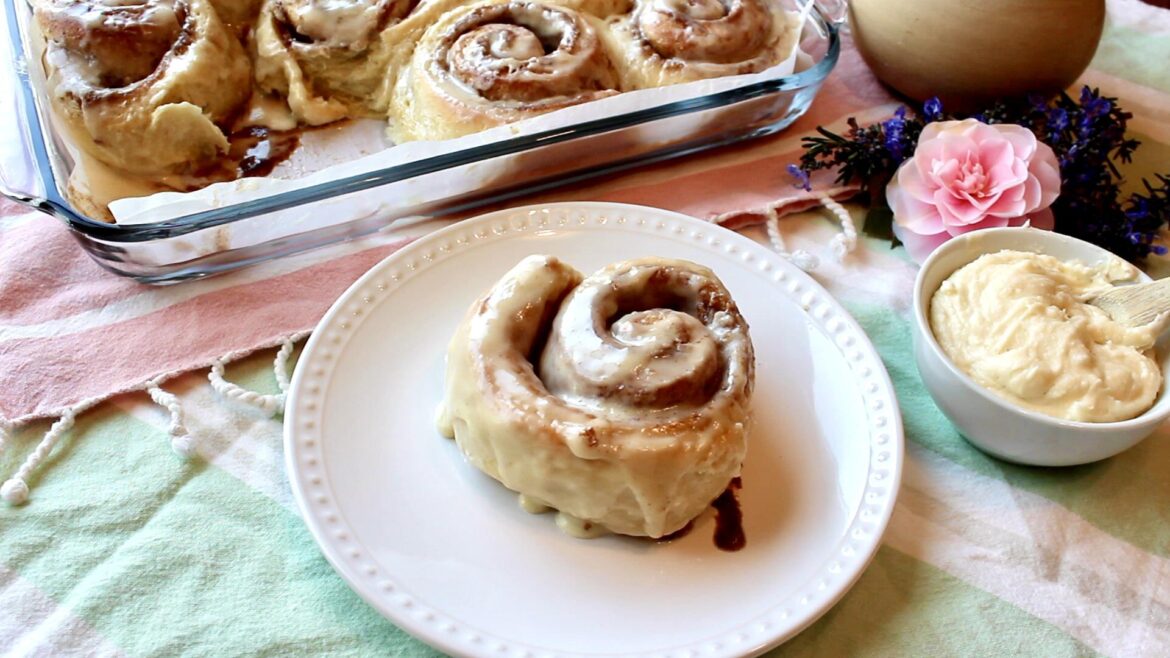 Cinnamon Rolls with Cream Cheese Icing