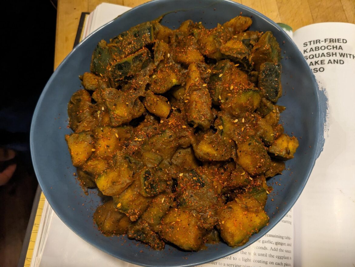 The Wok Weekly #44: Syir-Fried Kabocha Squash with Sake and Miso