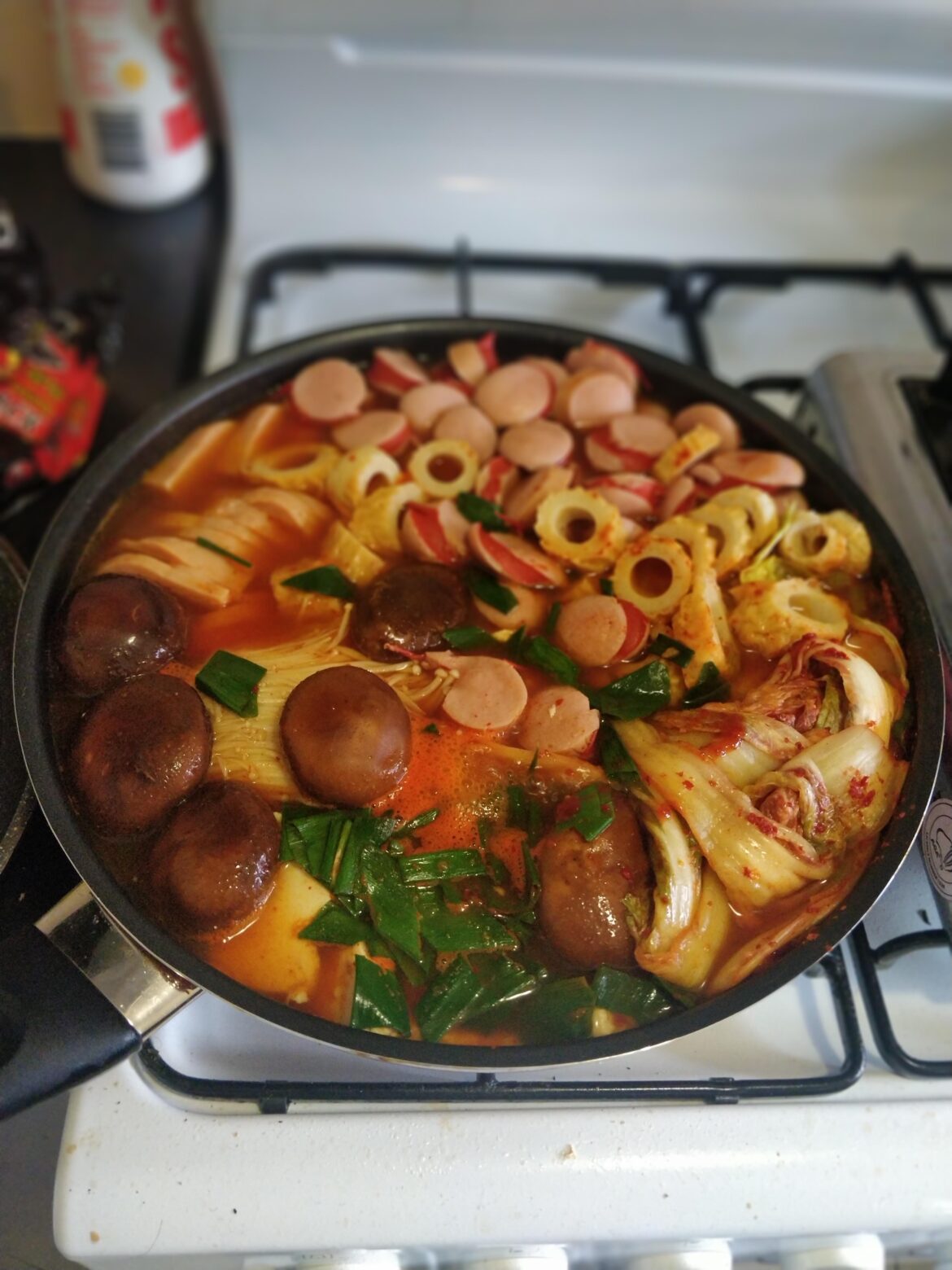 My first attempt in making Budae Jiggae