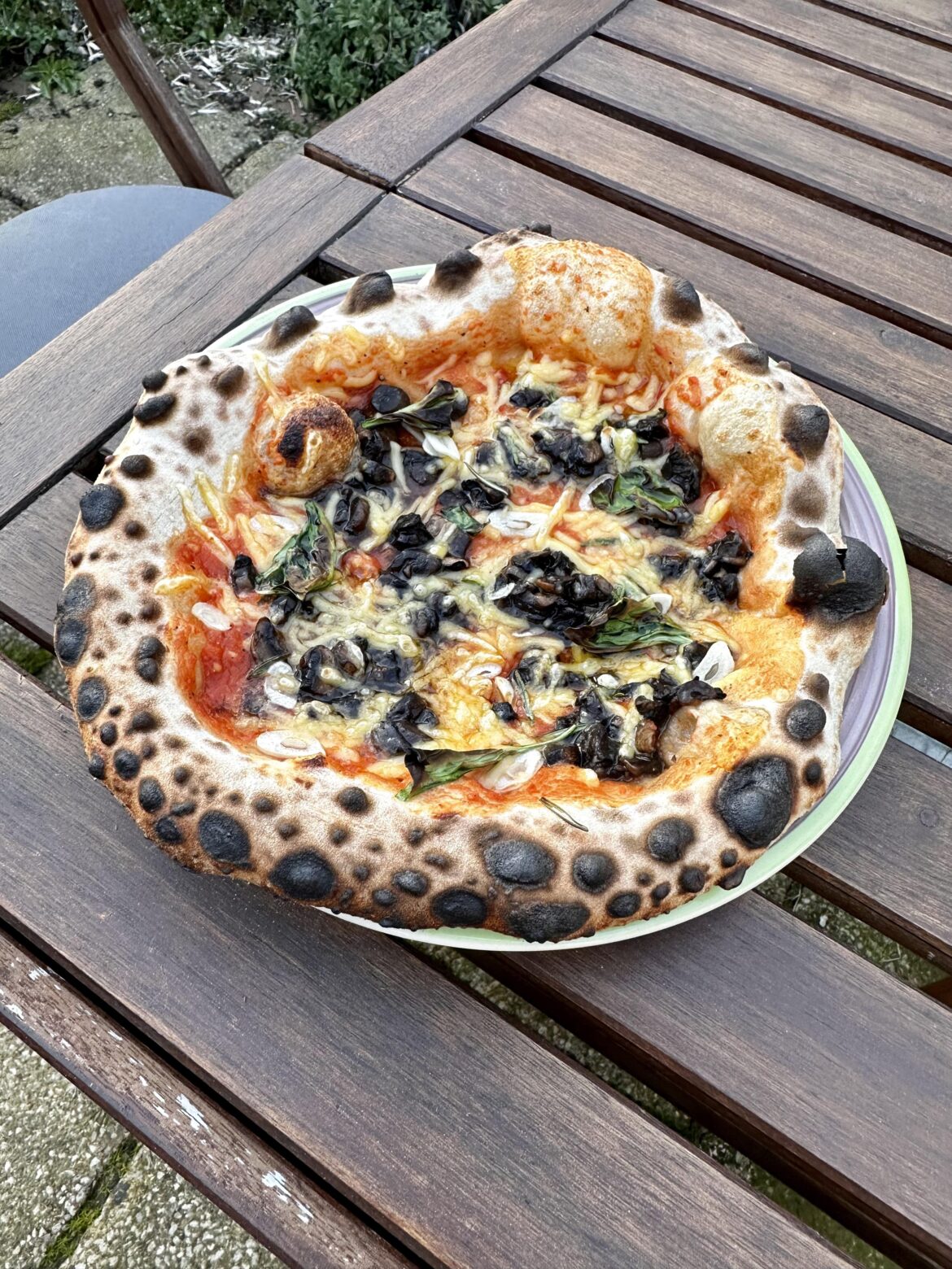 This may be the prettiest crust I’ve made so far