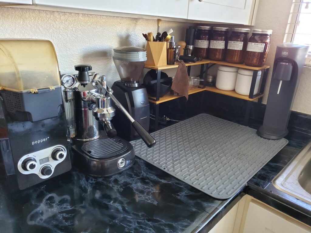 Finally got my coffee corner setup the way I like it.