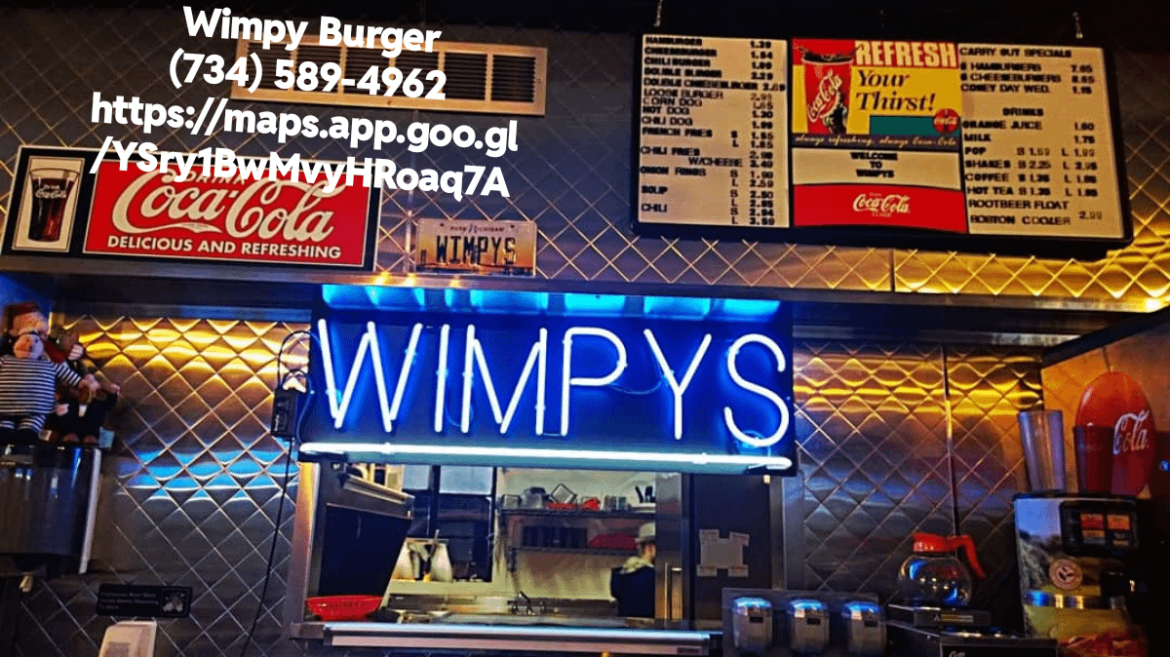 Great Wimpy Burgers, fun place to visit