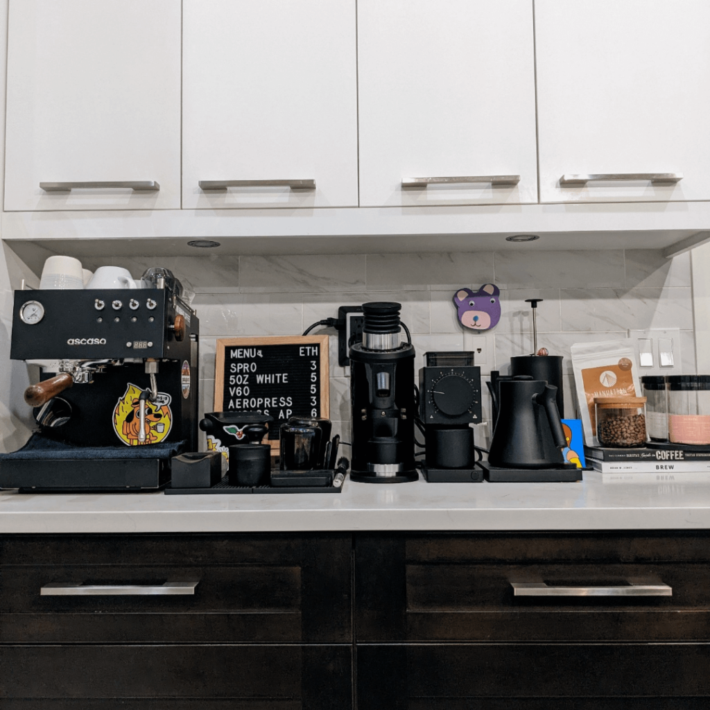 Started with a French Press + Bag of Ground Coffee