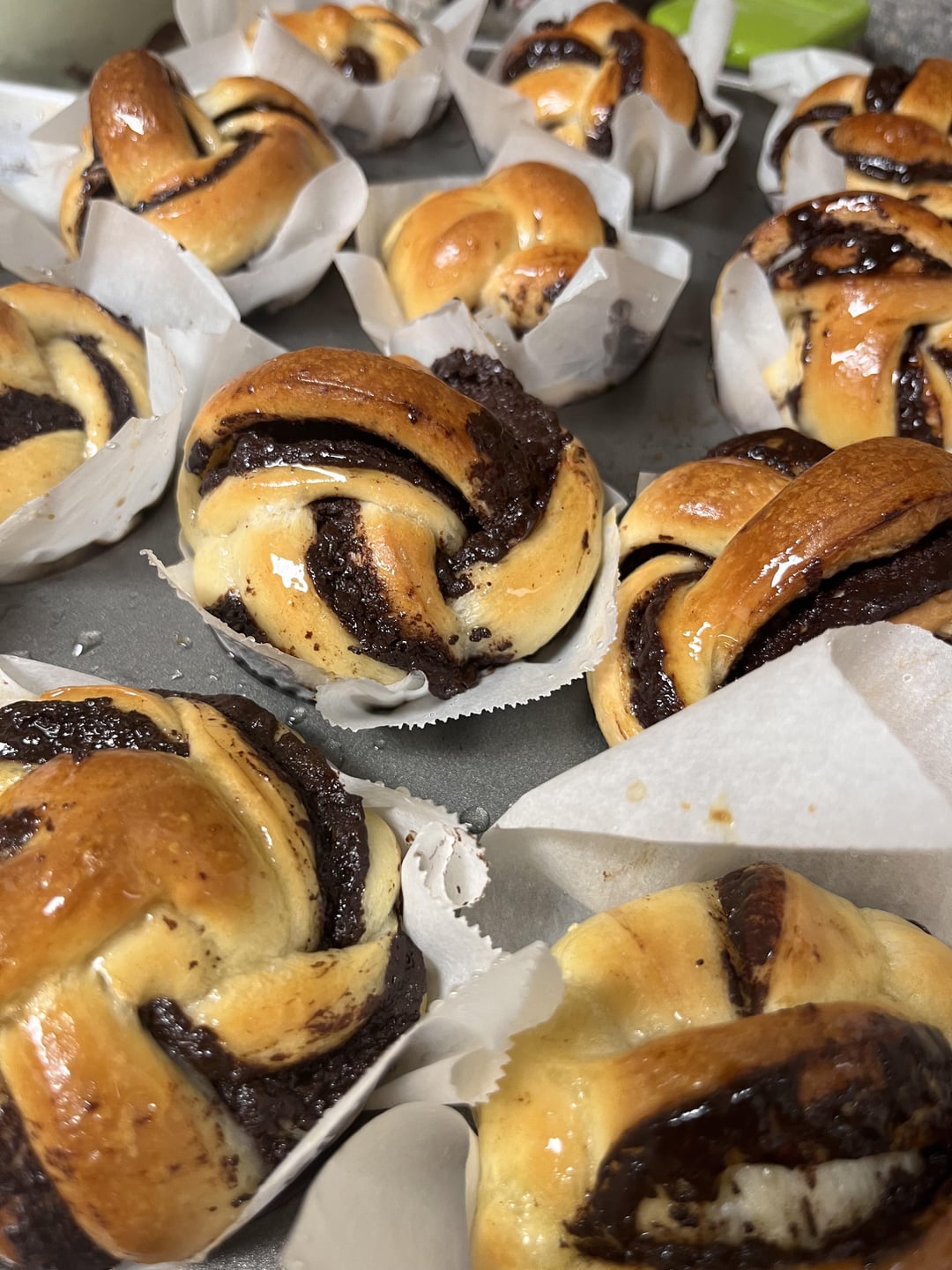 Sourdough chocolate babka buns! Dining and Cooking