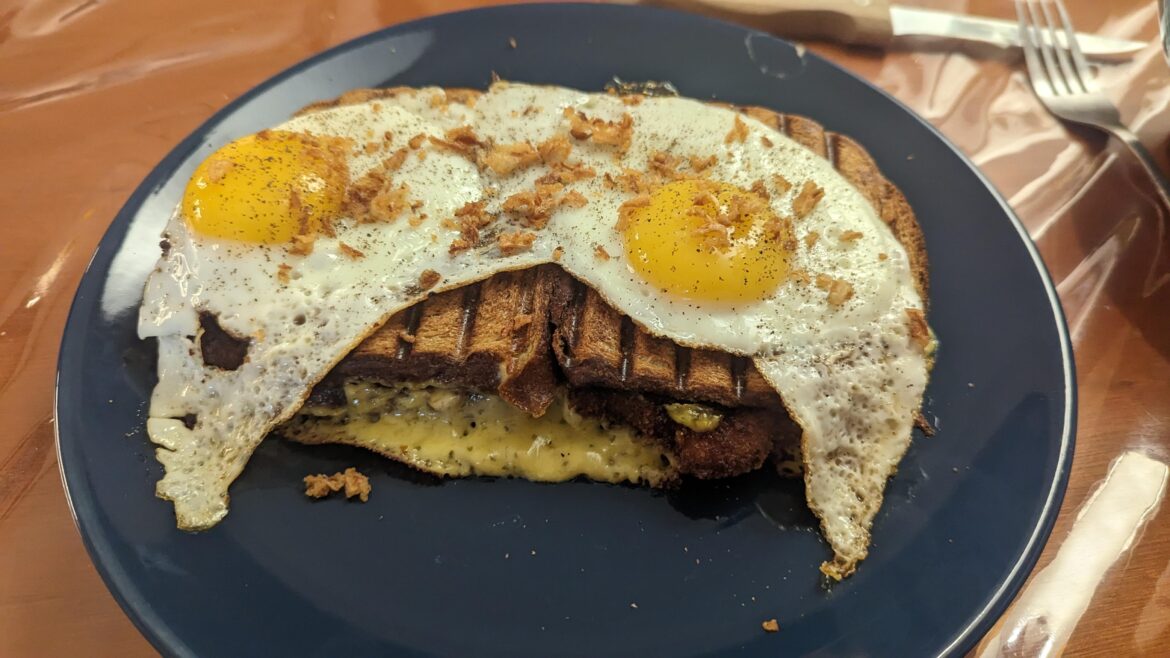 A simple improvement for the schnitzel toast