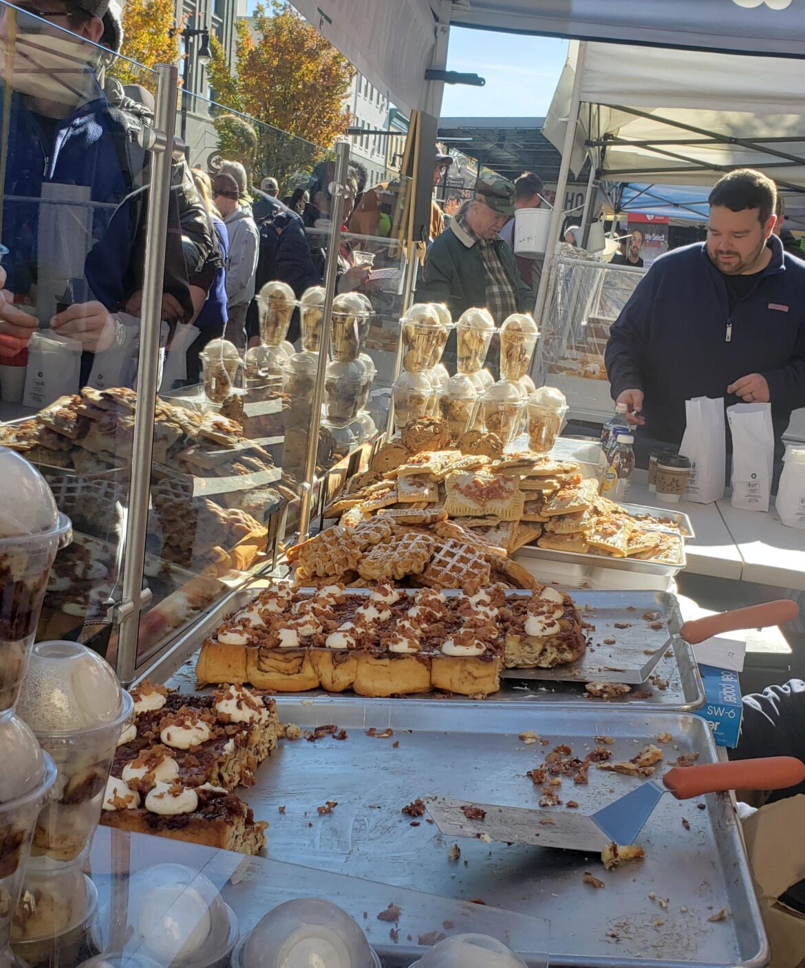 Barry's Buns @ the PA bacon fest in Easton