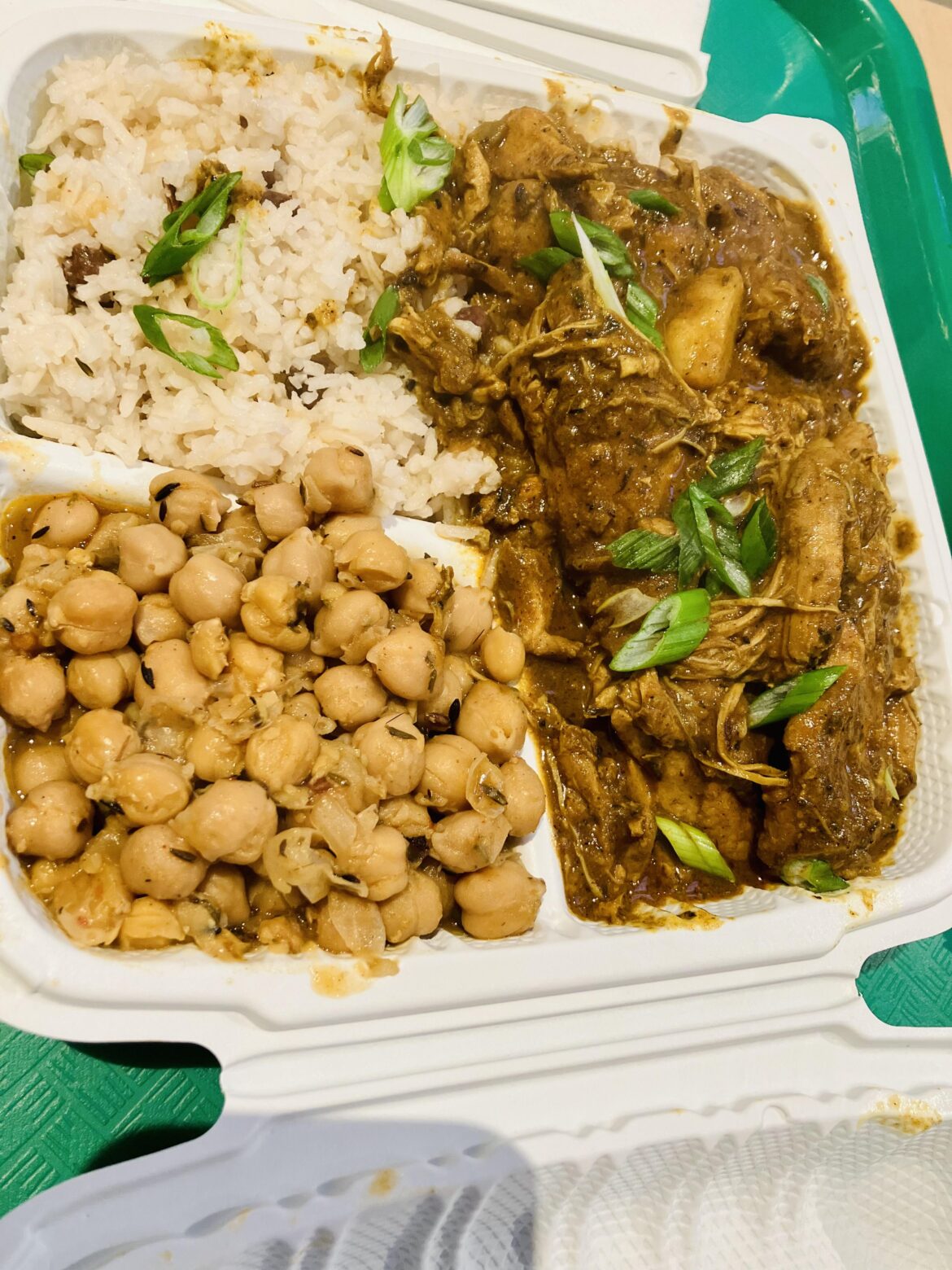 Caribbean Gourmet’s Chicken curry @Blossom Hall.