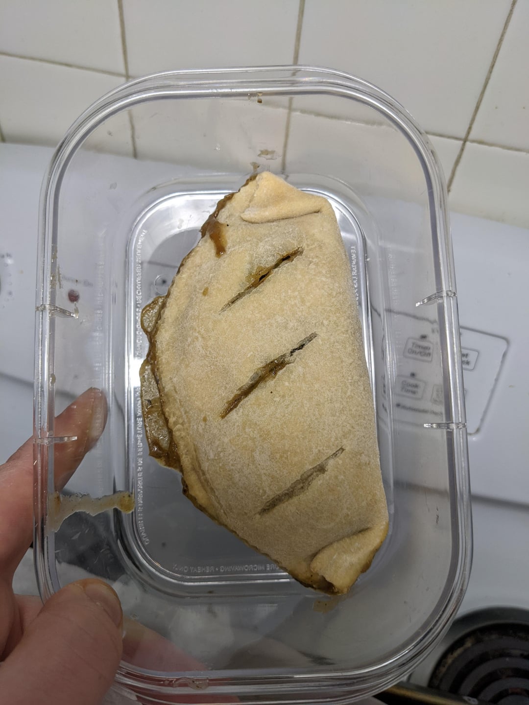 Homemade mushroom/onion/spinach hand pies. Dining and Cooking