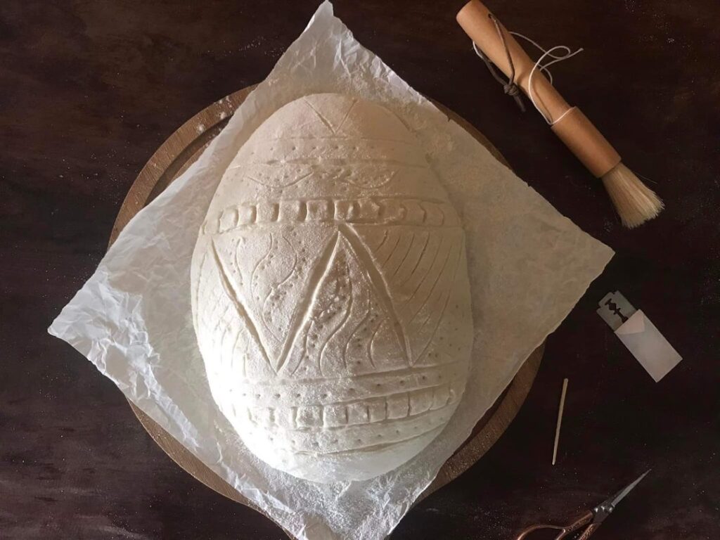 Easter Wgg Sourdough bread