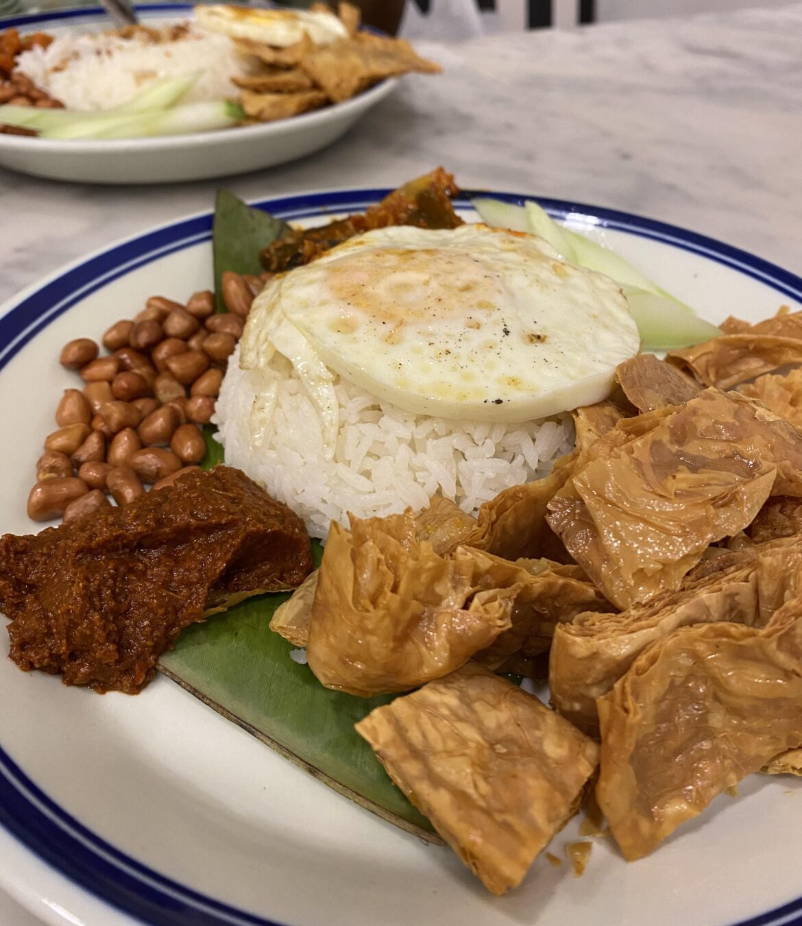 Vegetarian Nasi Lemak @ Singapore
