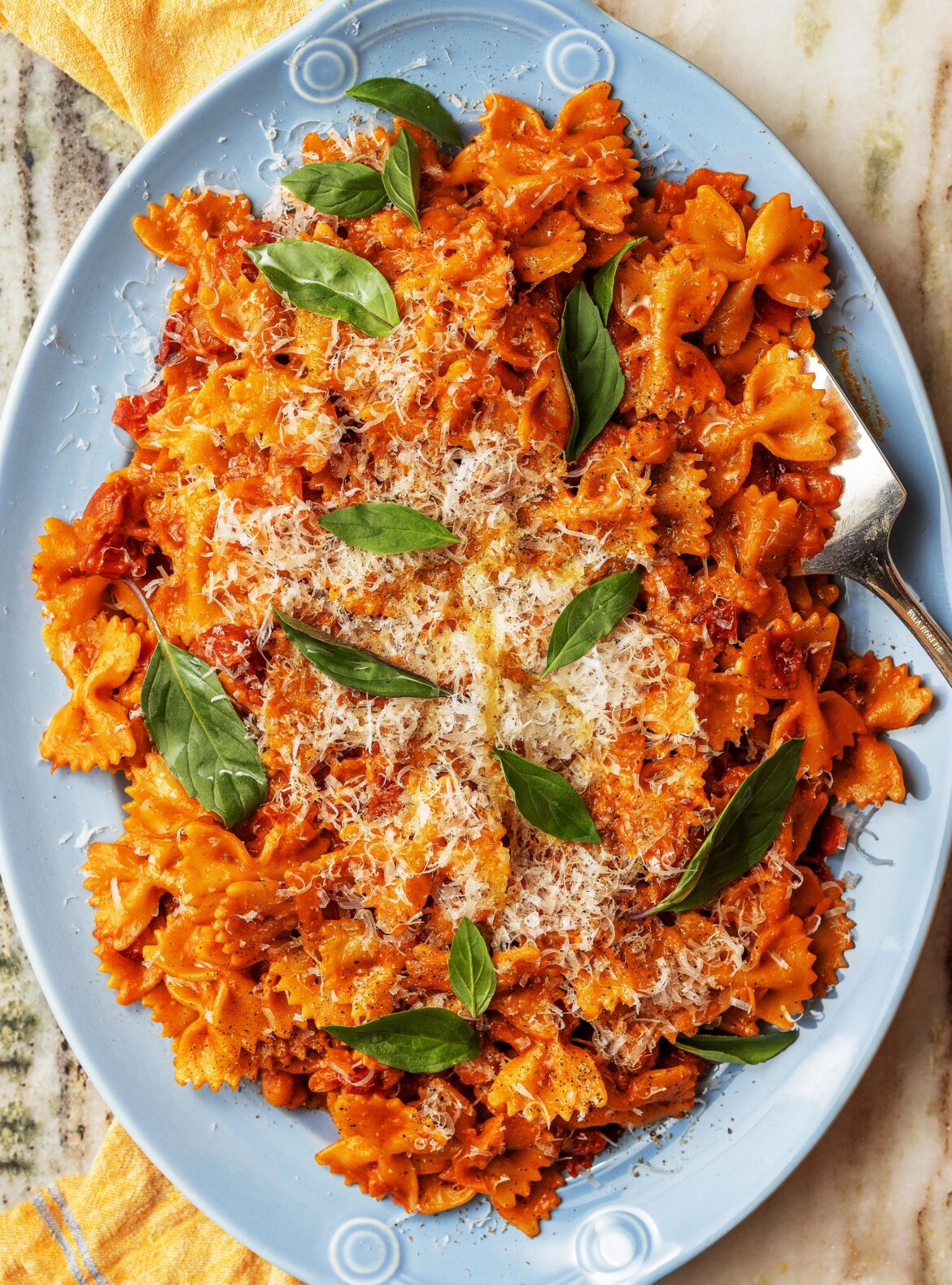 Chickpea and Pasta alla Vodka