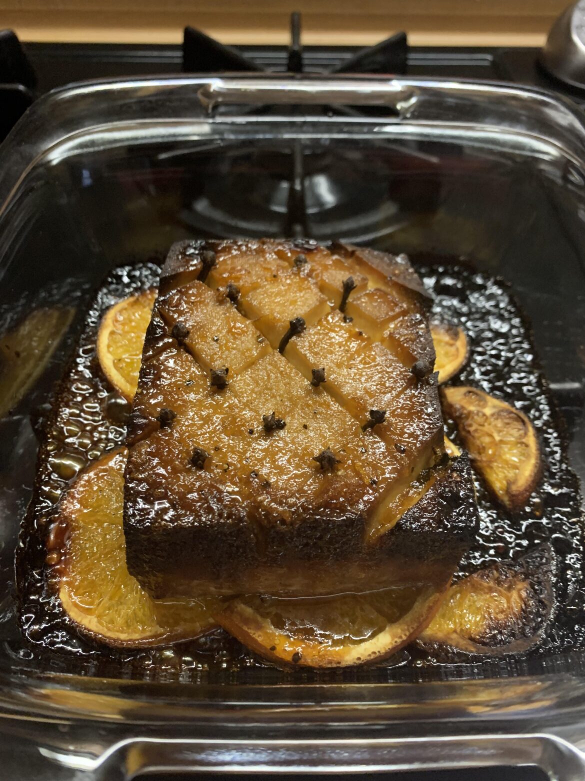 Glazed Sweet & Smokey Easter Tofu