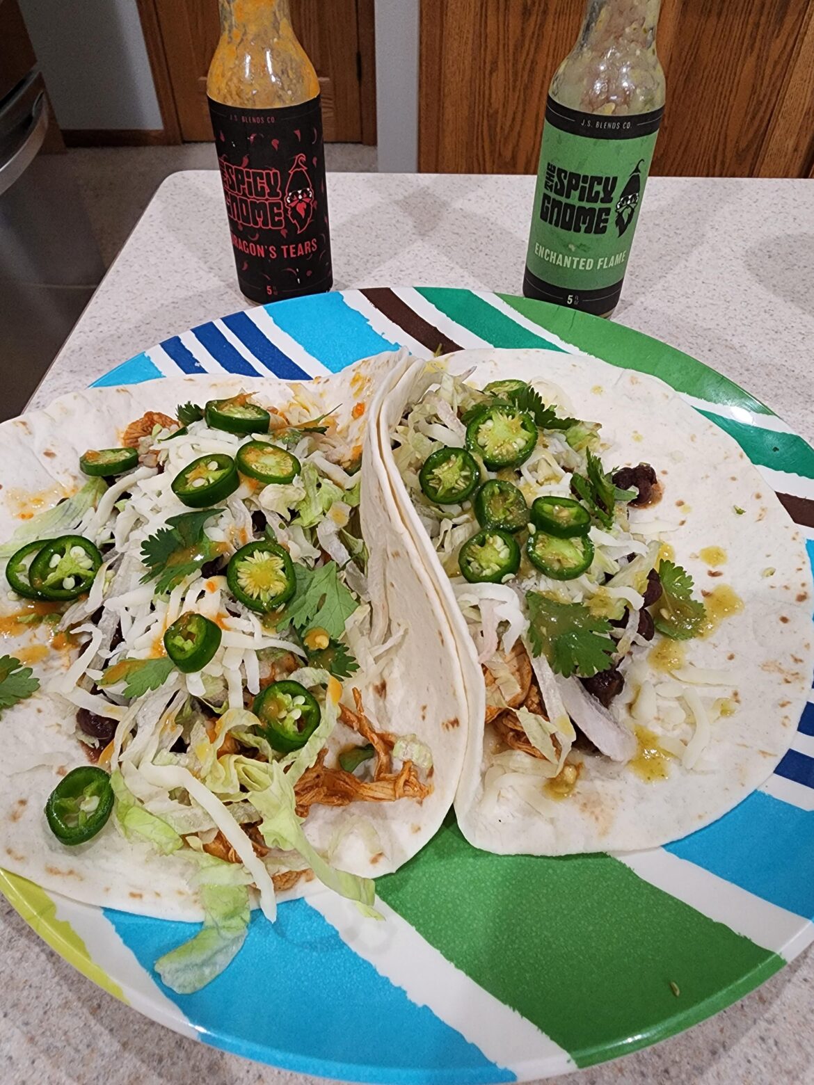 Nice and Spicy Chicken Tacos