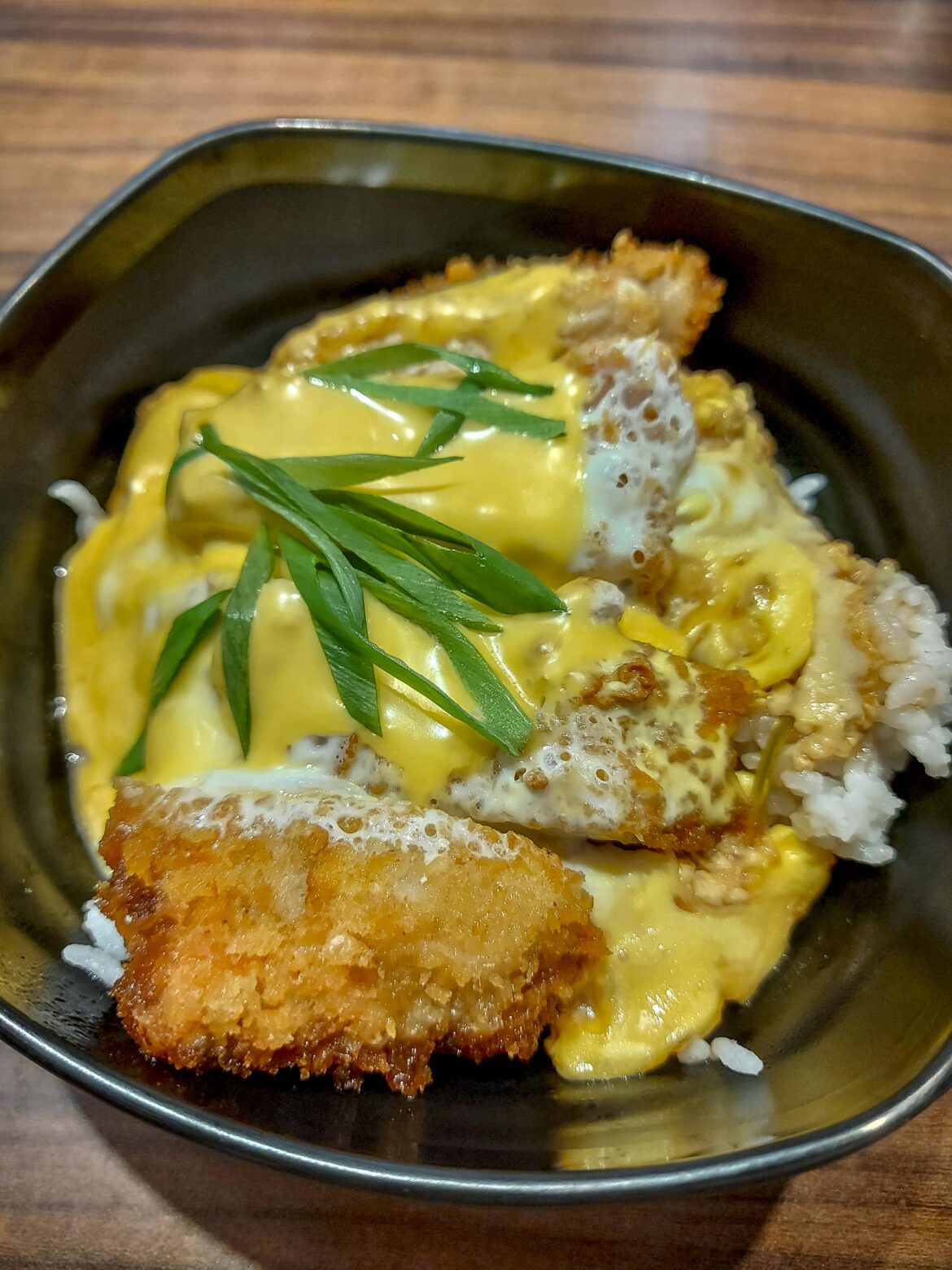 my favorite Cheese Katsudon