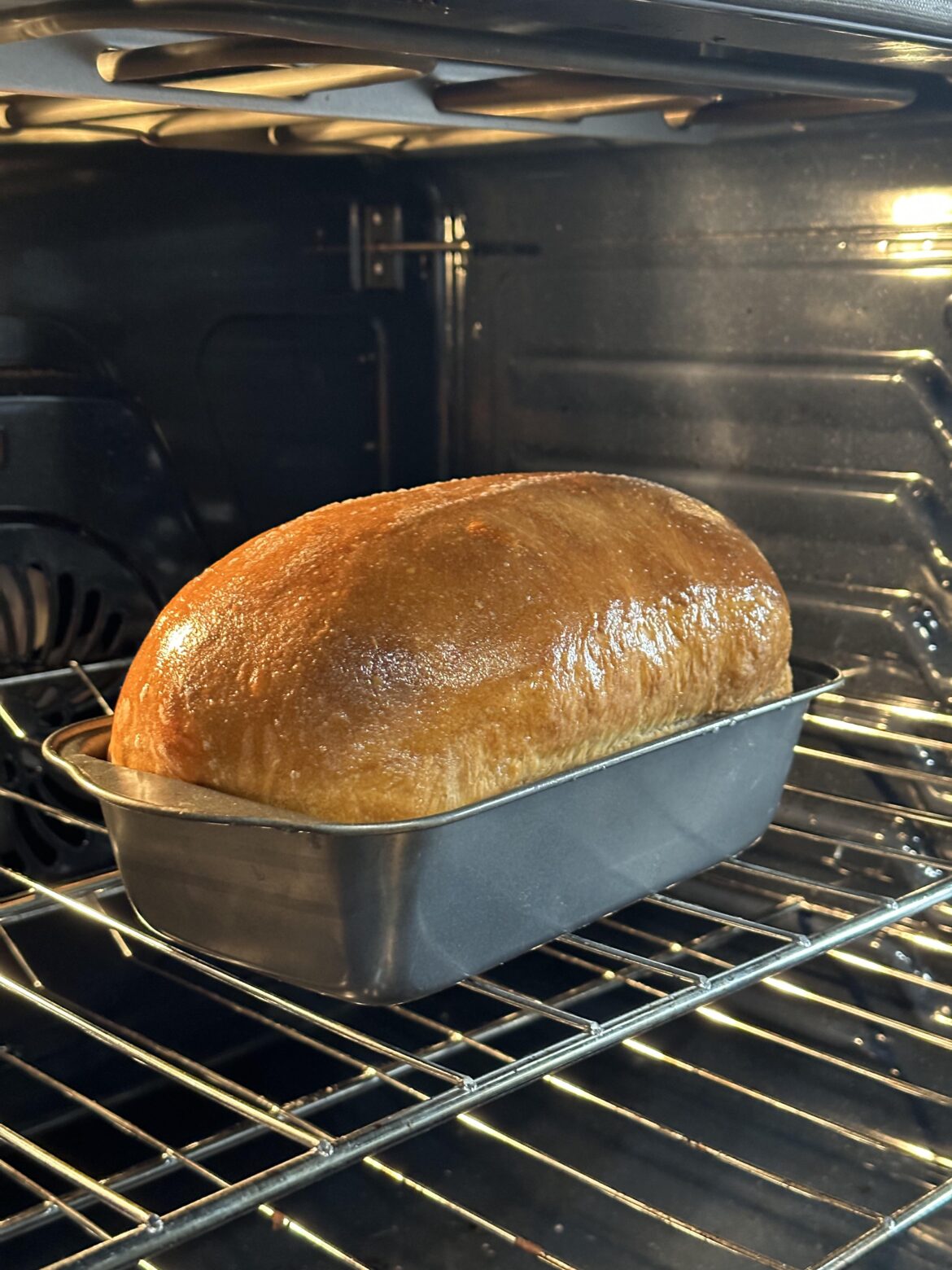 Round two of a new white bread recipe