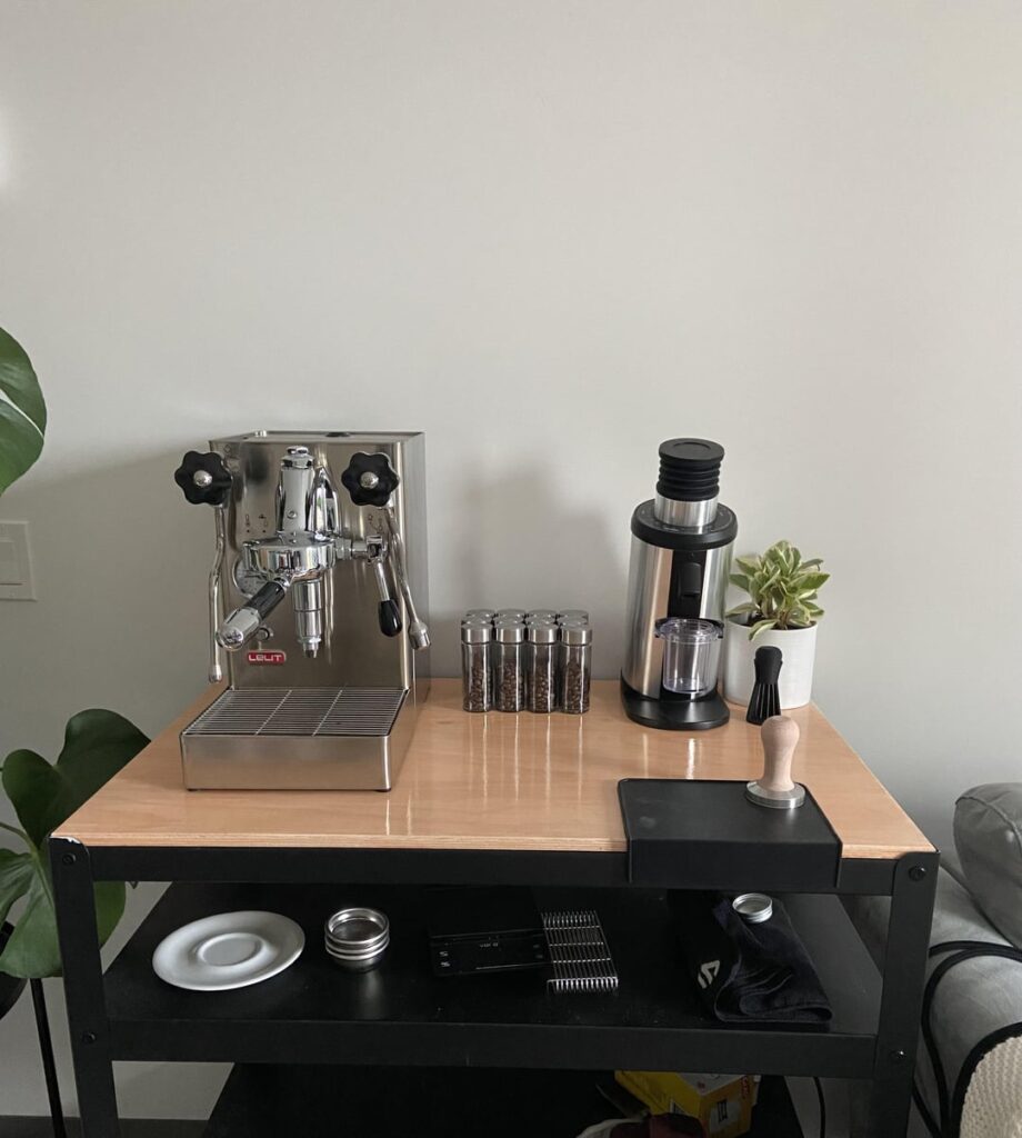 Now and before, table turned out a bit pink oops.