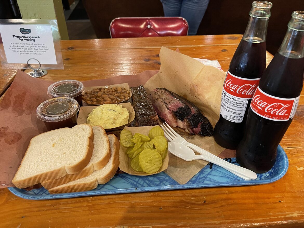 waited about 45mins at franklin bbq today