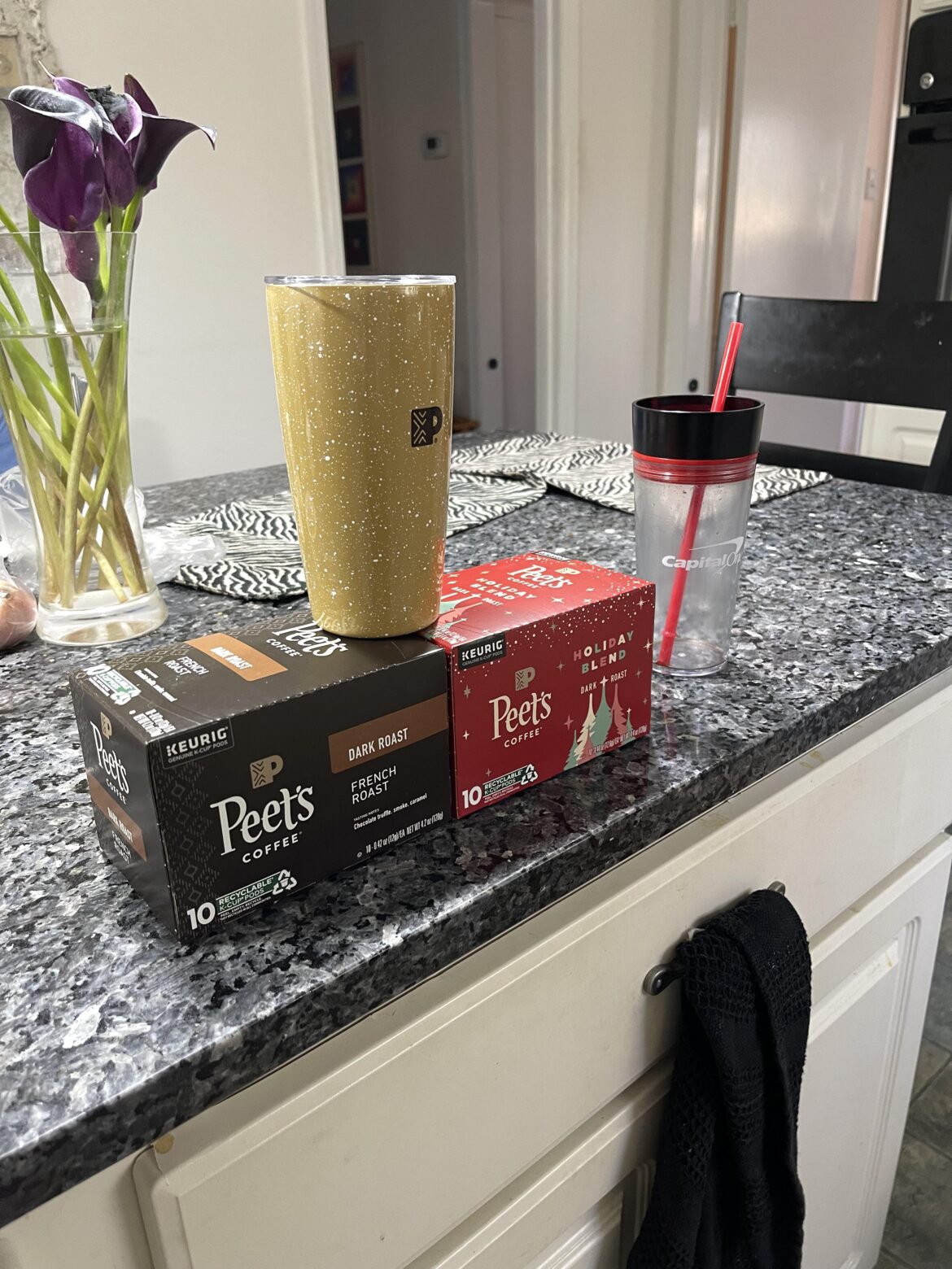 Peets Coffee joined my at home coffee shop