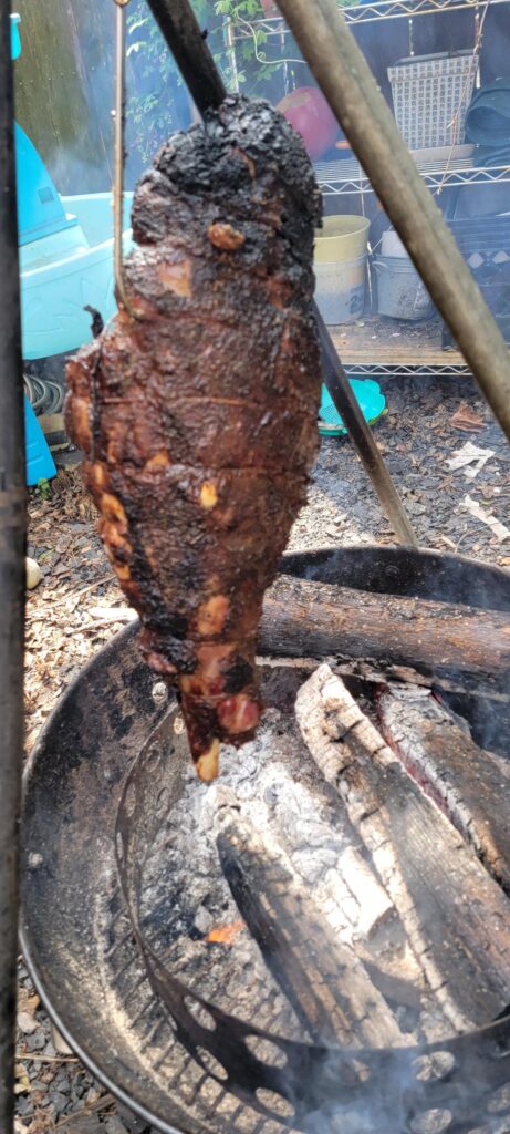 My Passover leg of lamb: