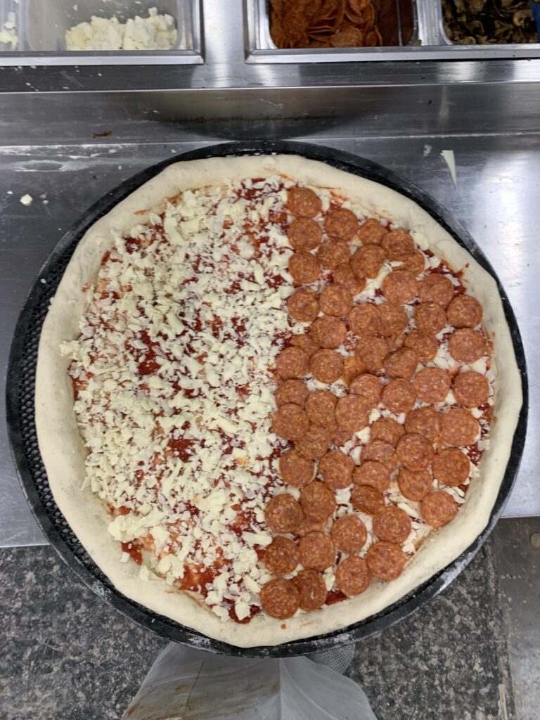 First (failed) attempt at stuft-crust