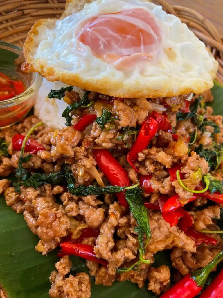 Thai Holy Basil Stir-Fry (Pad Kra Pao)