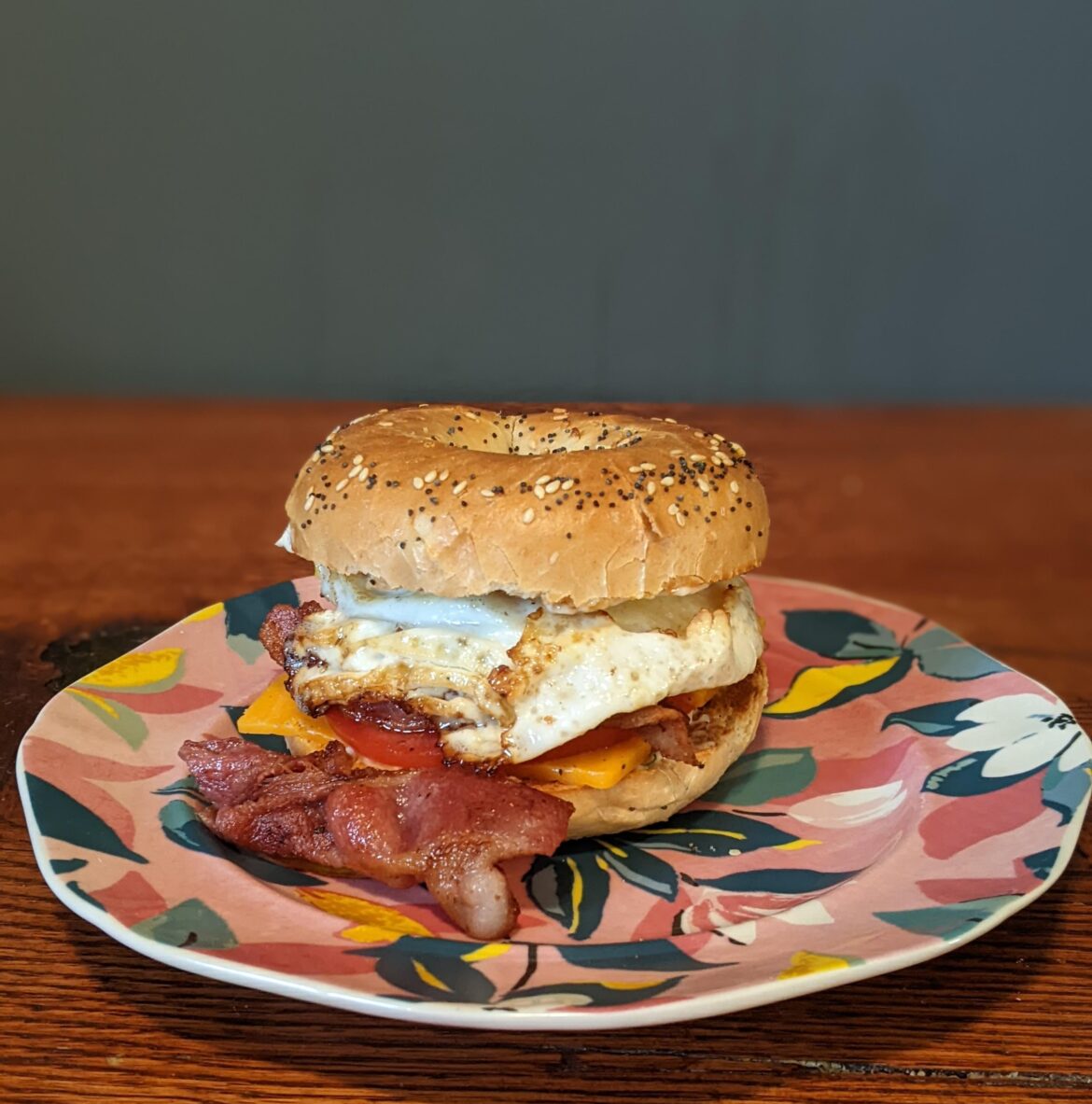 Breakfast bagel