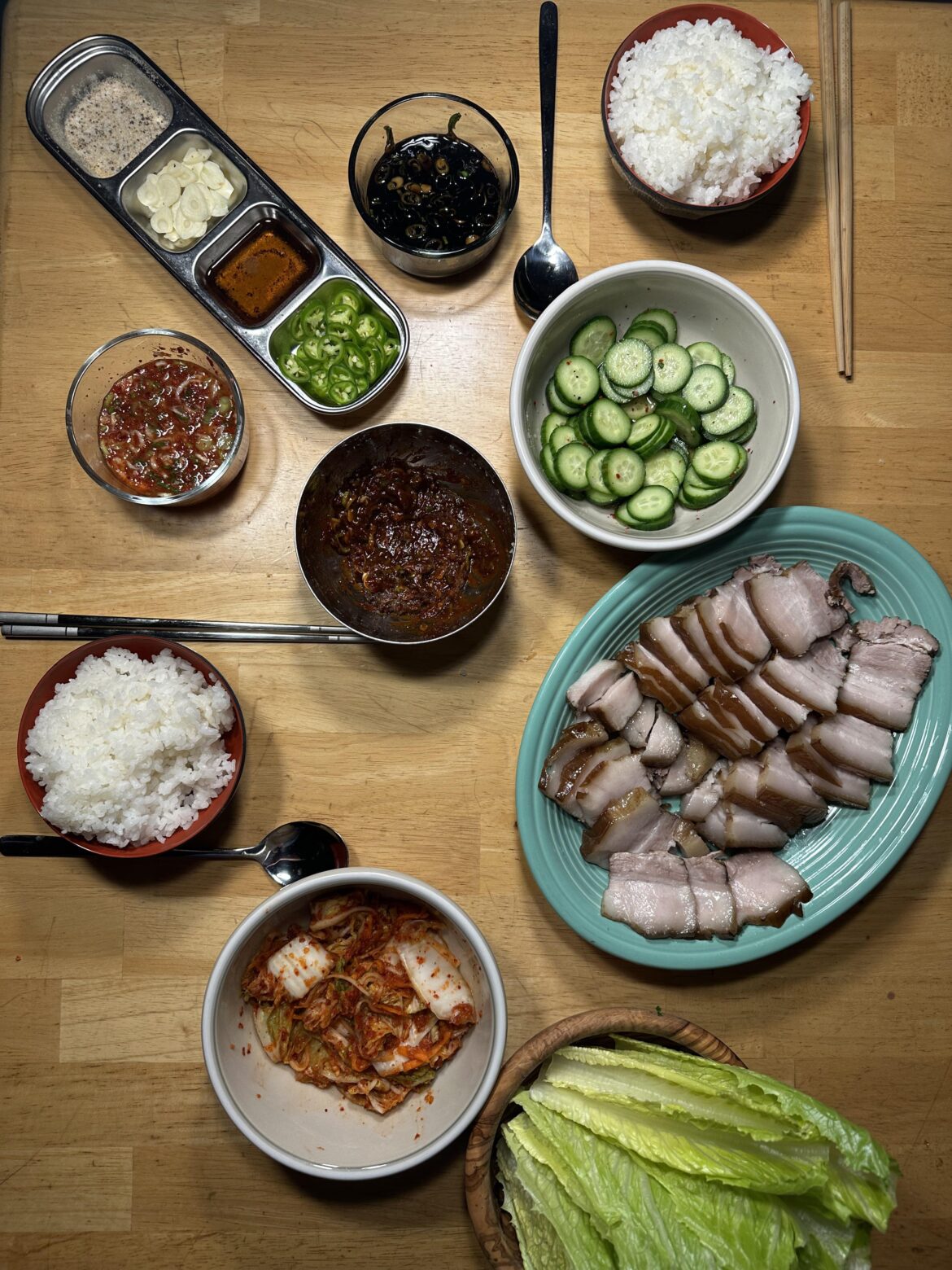 Second try at bo ssam!