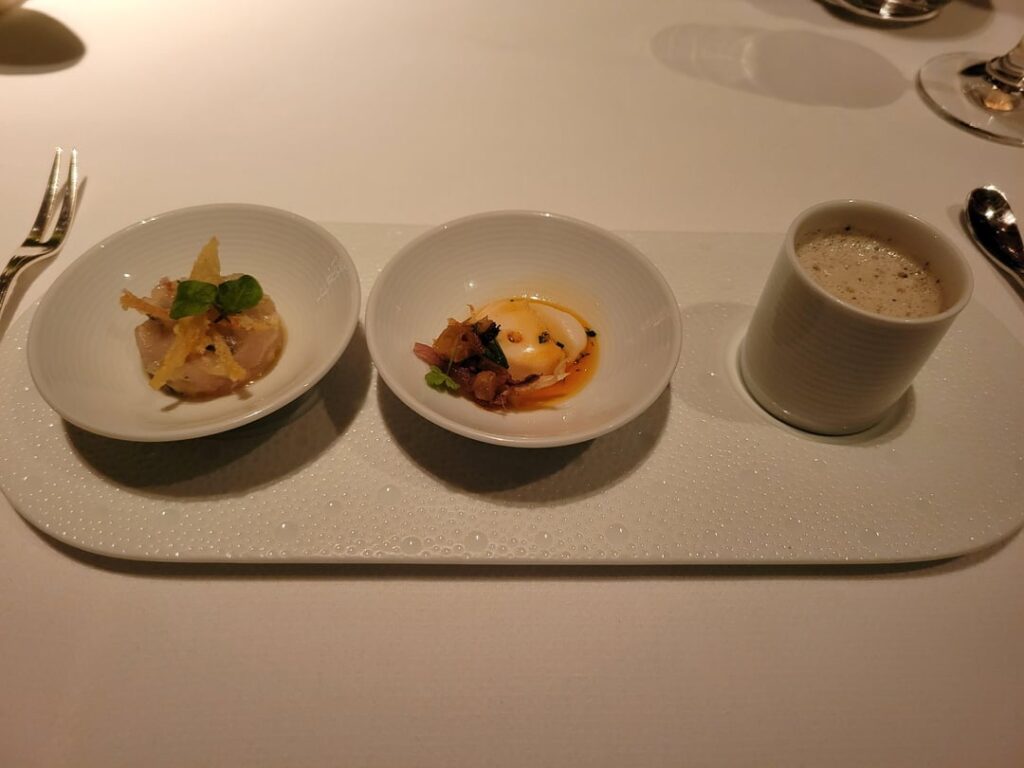 Le Bernardin tasting menus with additions Le Bernardin tasting menus with additions