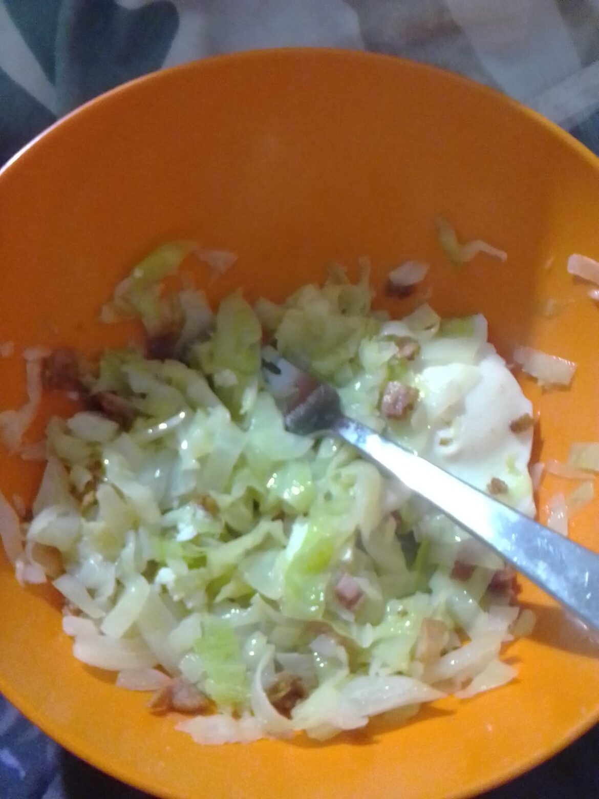 Bacon and cabbage is a super tasty easy cheap meal! [recipe inside]