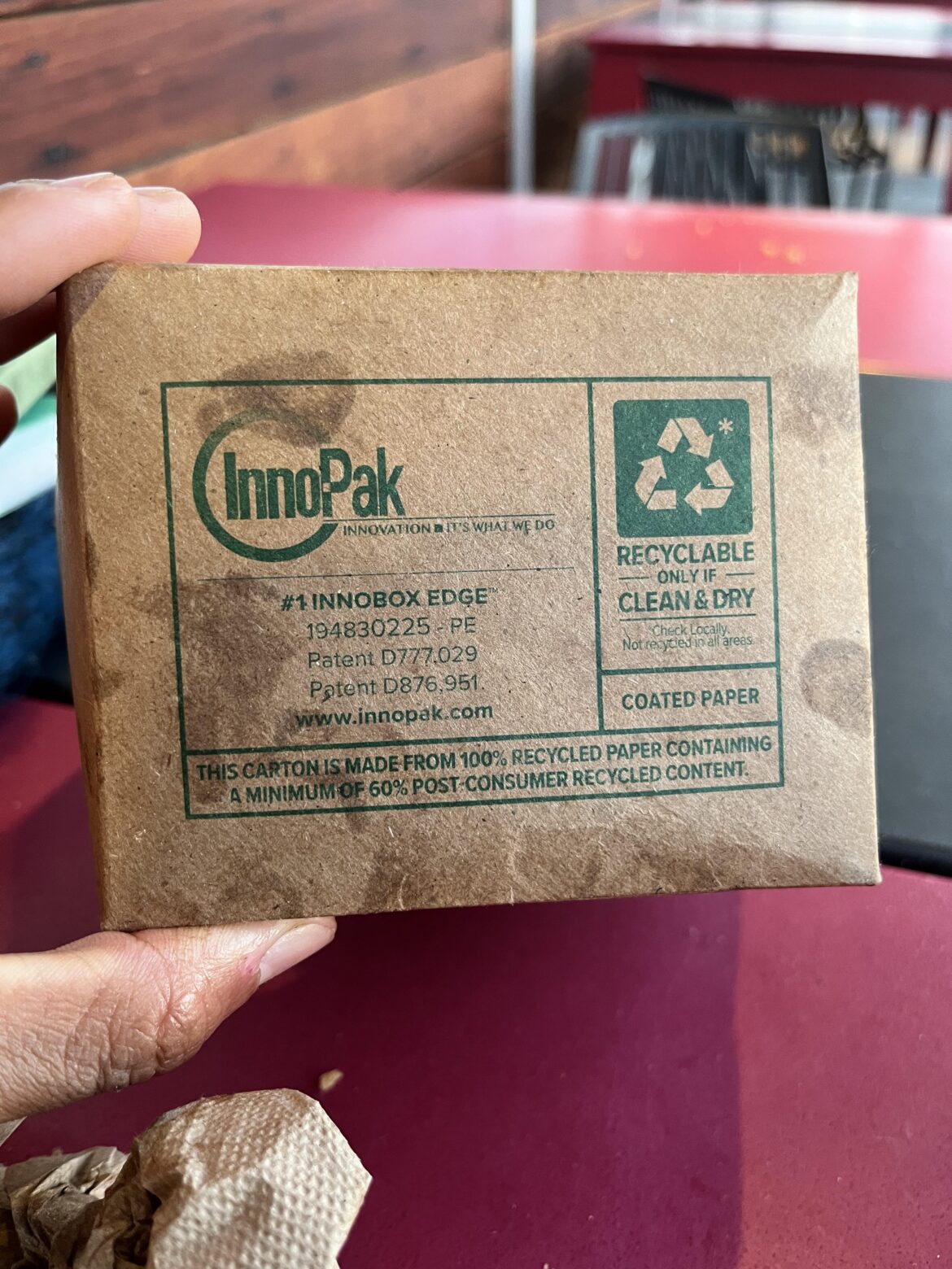 Why doesn't Whole Foods switch back to compostable food containers? The current innopak containers are not compostable since they are poly coated as stated on their website
