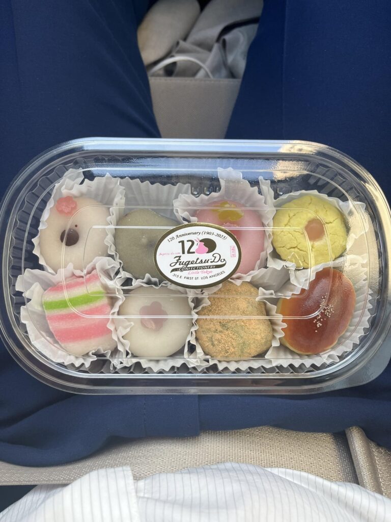 Mochi from Fugetsu-Do Bakery