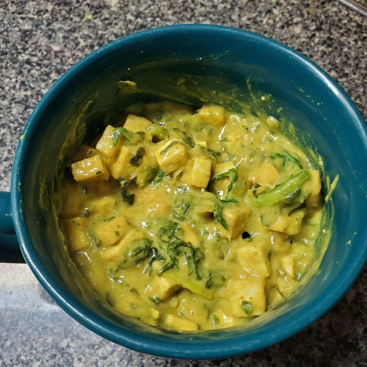 Creamy Vegan Saag Paneer (With Tofu)