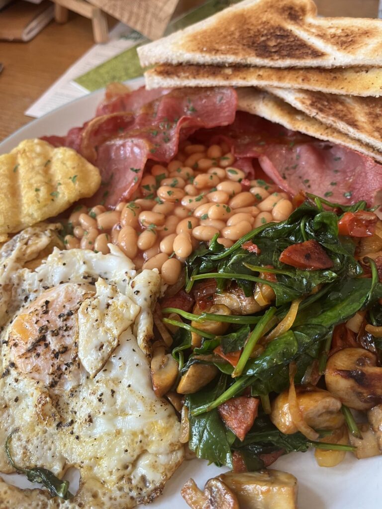 Genuinely one of the nicest fry ups in a while. Genuinely one of the nicest fry ups in a while.