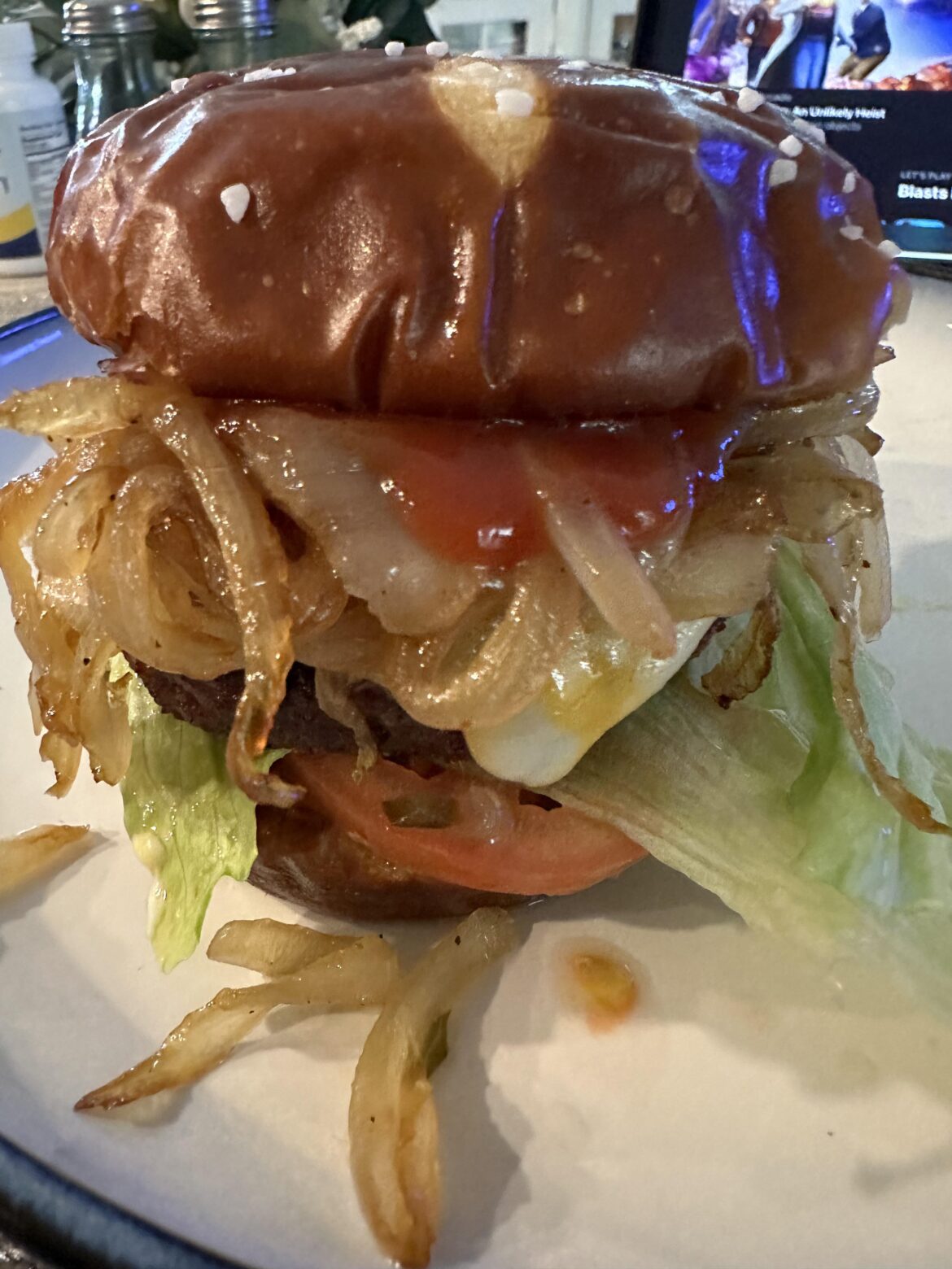 Quick burger for dinner tonight