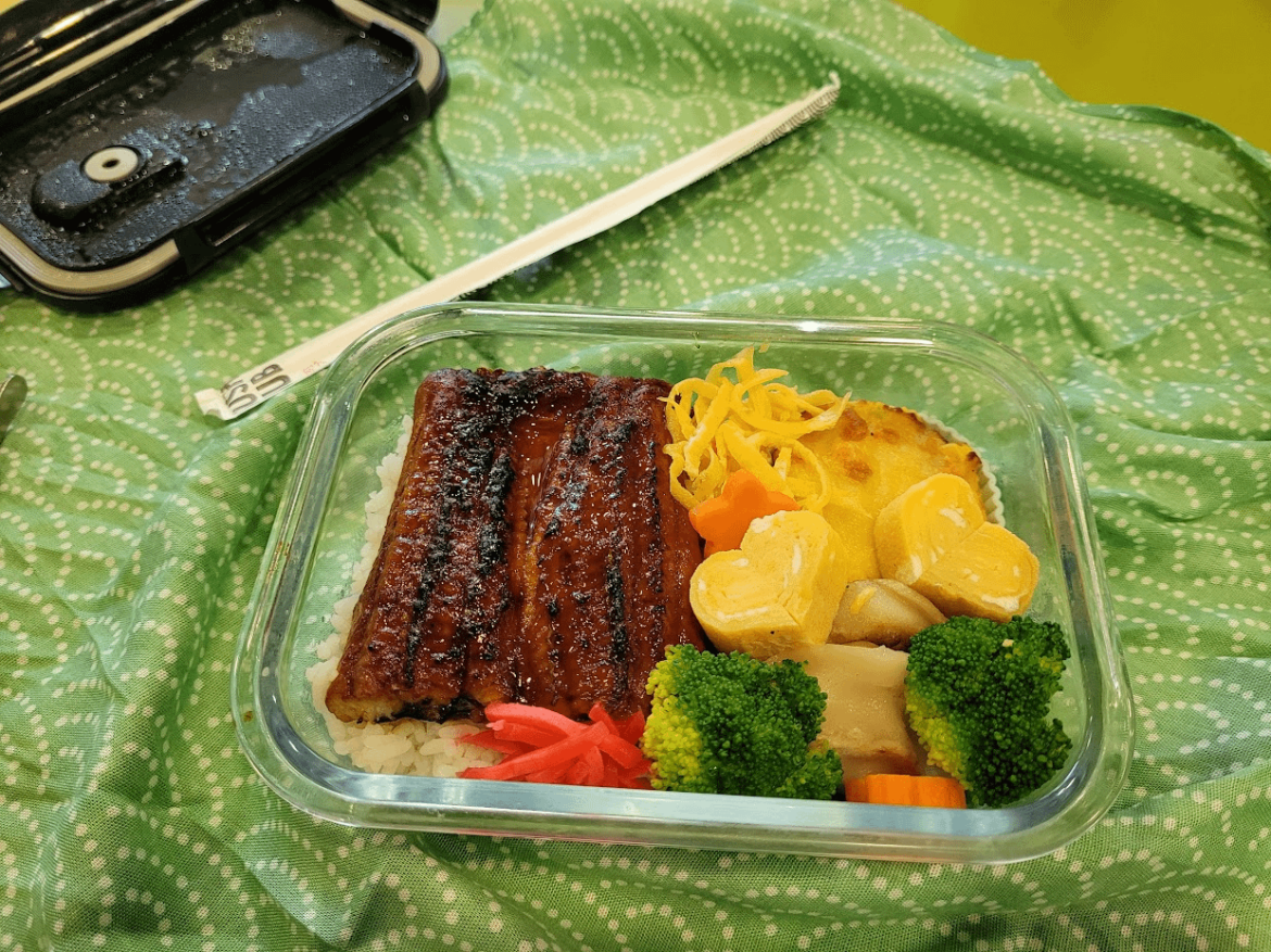 Weekly Bento #1 - Unagi bento