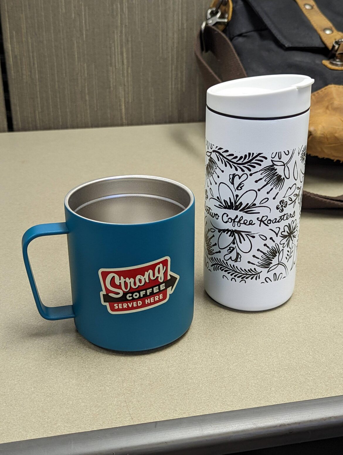 Living right next to a fancy cafe has some sweet perks