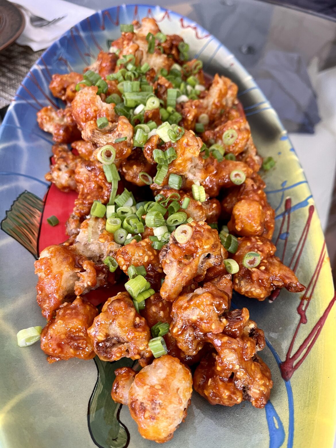 Korean Fried Cauliflower—outstanding!