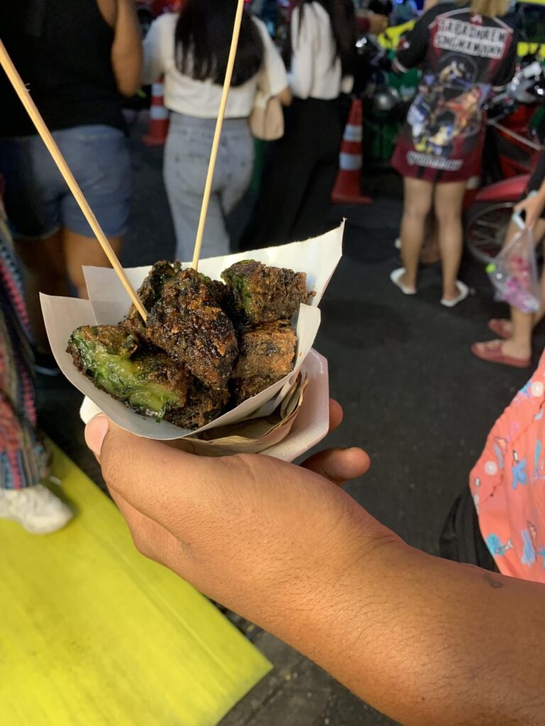 Just some of the street food options you can have at Yaowarat Road in Bangkok Chinatown