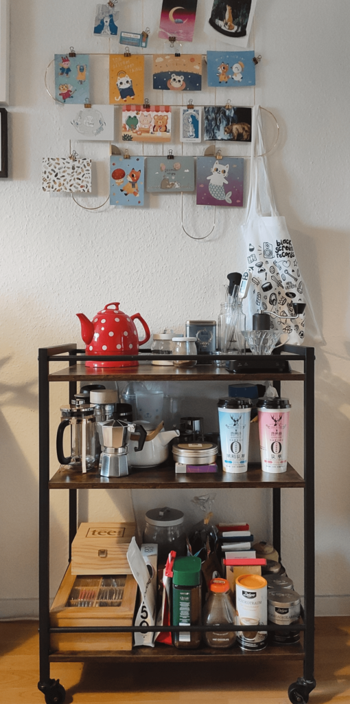 My littly hot drinks cart!