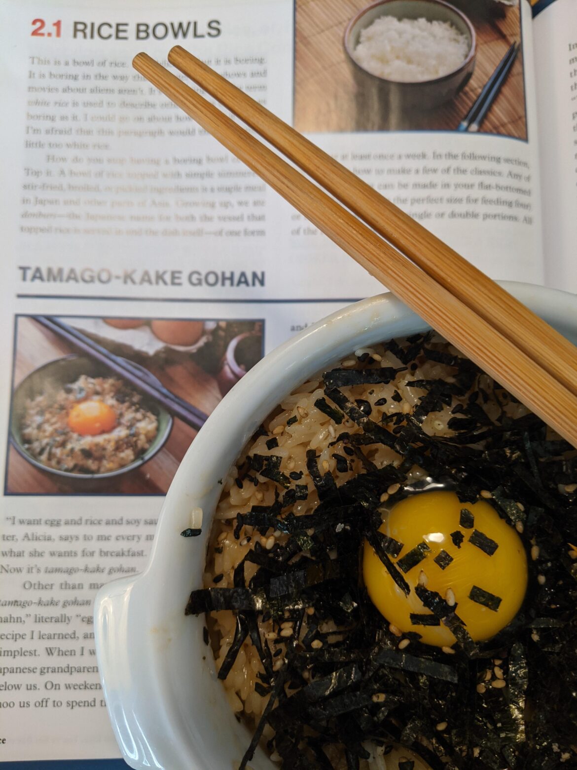 The Wok Weekly #53: Tomago-Kake Gohan