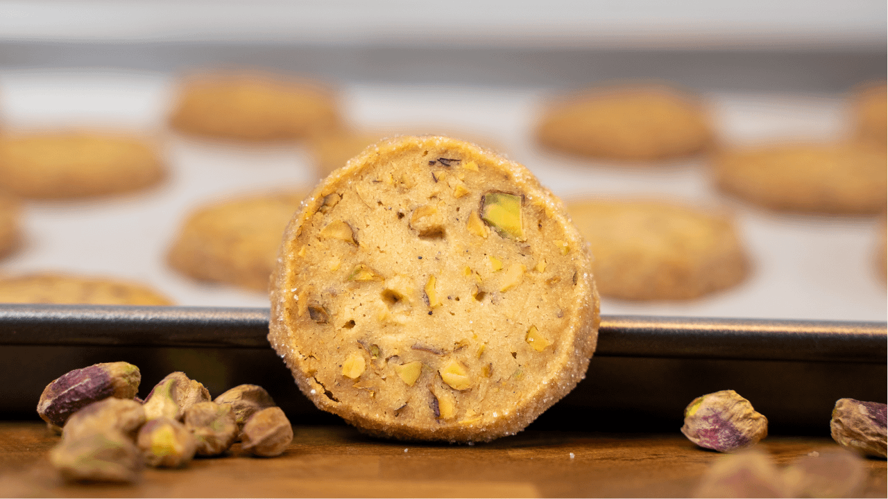 Pistachio & Cardamom Cookies Dining and Cooking