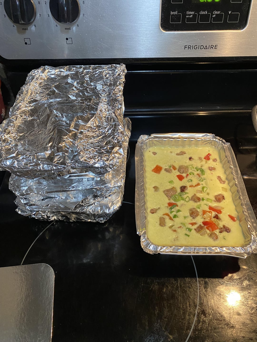 My friends just had a baby and needed some meals. Hopefully frozen meal