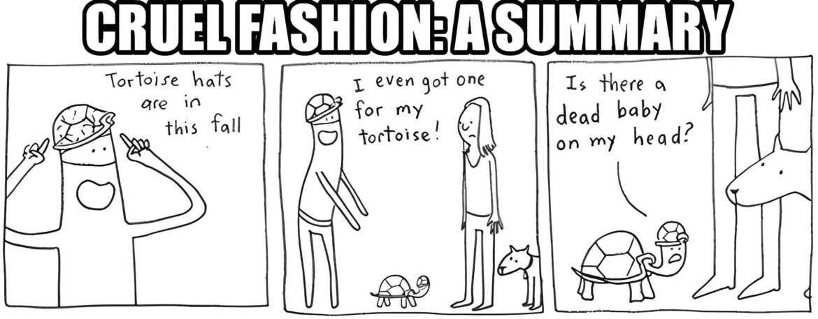 Cruel Fashion: A Summary of Turtle Hats [r/PlantBasedMemes]