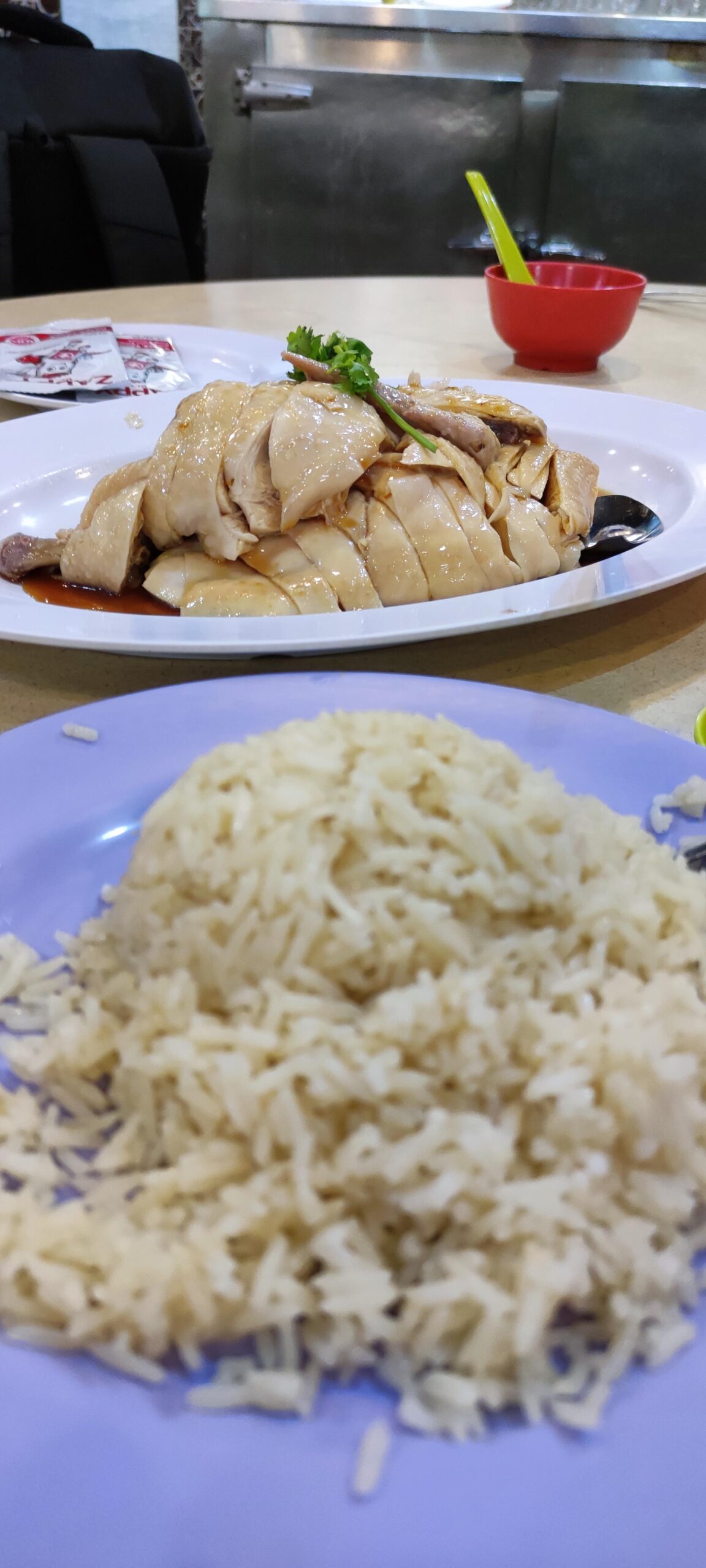 Chicken Rice at Golden Mile (Singapore) Dining and Cooking