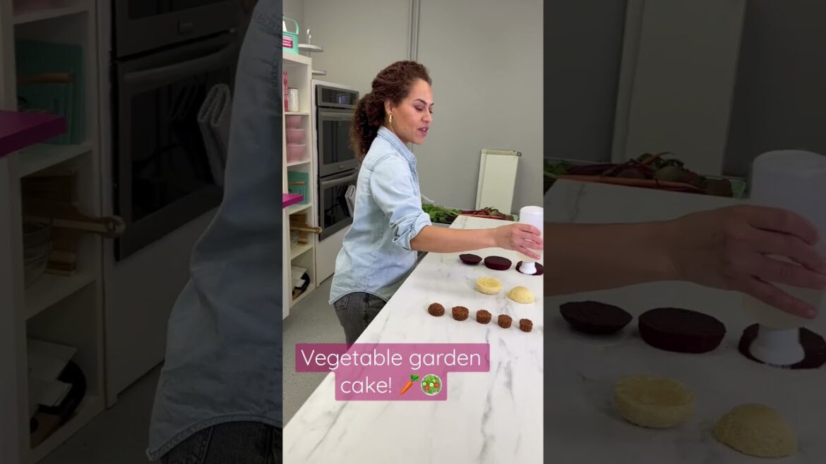 Have you seen my Mother’s Day Vegetable Garden Novelty Cake? #noveltycakes #baking #cake