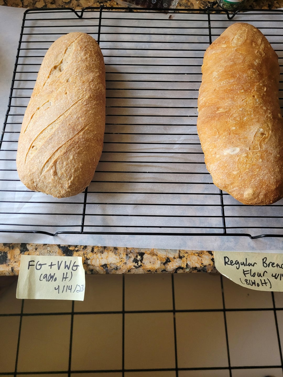 50 Lower Calorie Bread!? Fiber Gourmet vs King Arthur Bread Flour Artisan Bread Test