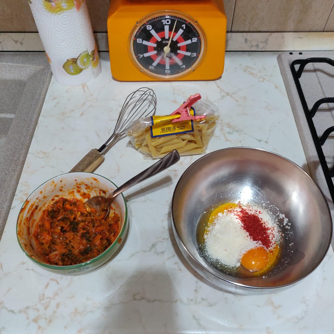 Kimchi carbonara (homemade kimchi and fancy pasta) Dining and Cooking